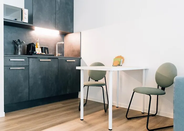 Stadt-appartement Am Nordpark Lägenhet *