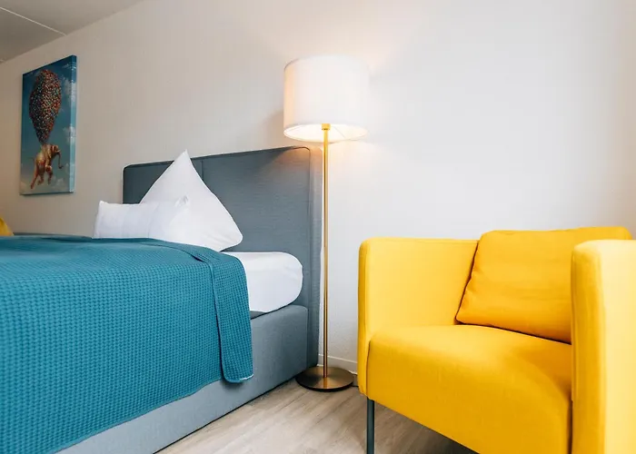 Stadt-appartement Am Nordpark شقة *